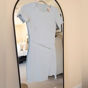 Light blue H&M body on dress.